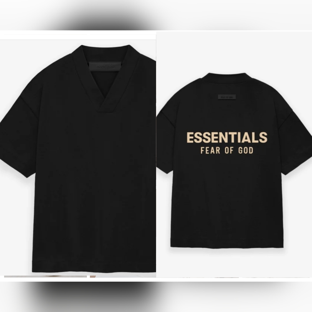 Essentials Black Short Sleeve Tee